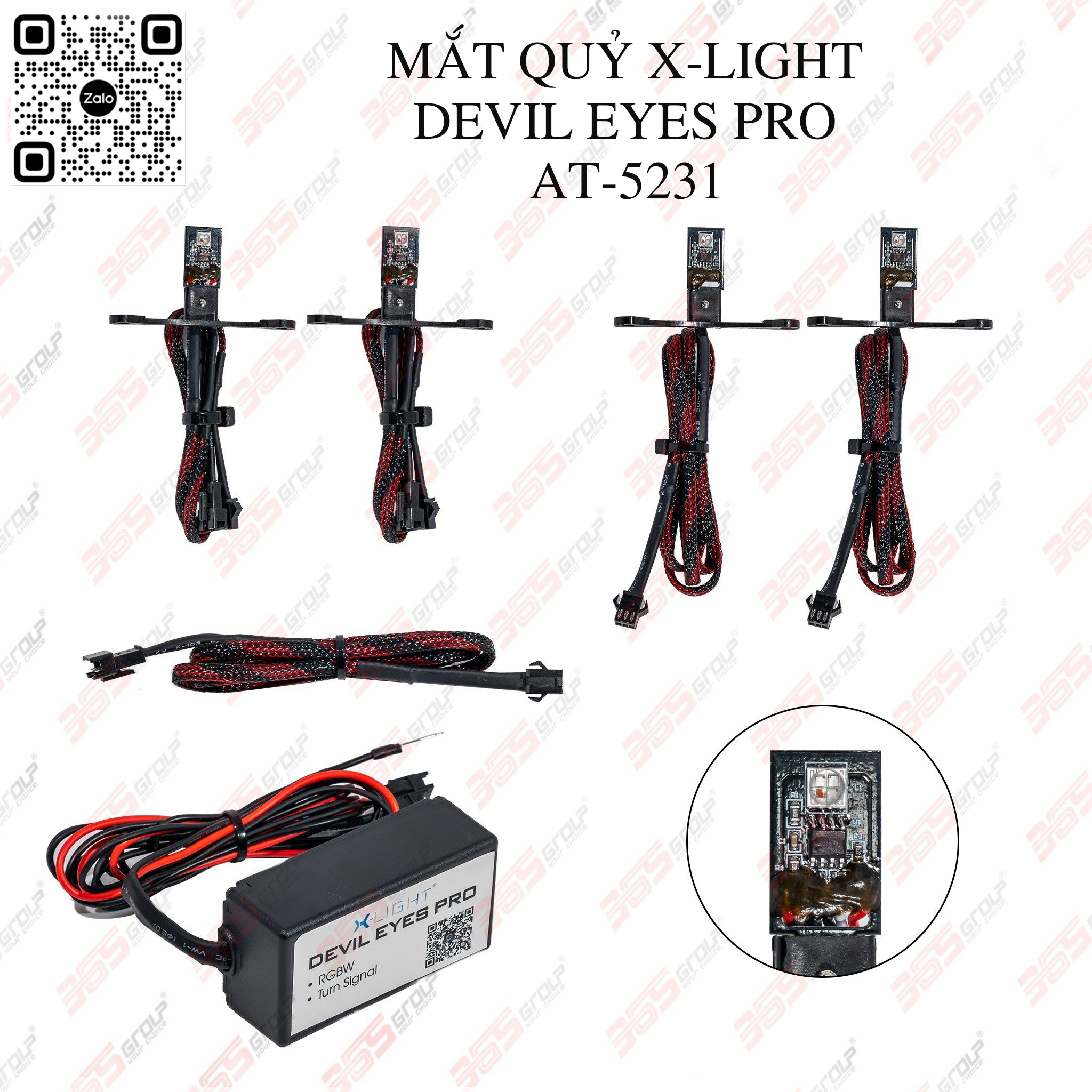 MẮT QUỶ X-LIGHT DEVIL EYES PRO AT-5231